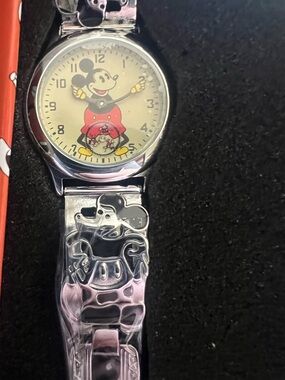 The Bradford Exchange Gold and Black Mickey Mouse Replica 1933 Watch